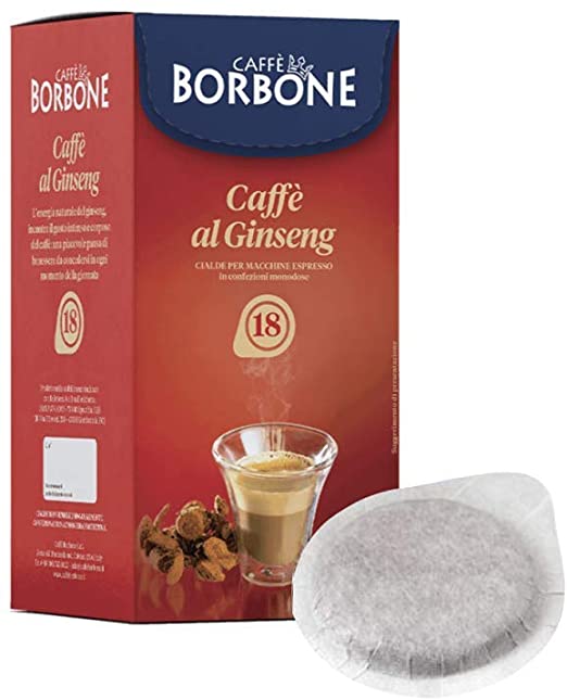 Borbone cialde Caffè al Ginseng 18 pz – Espressioni Caffè – Quando